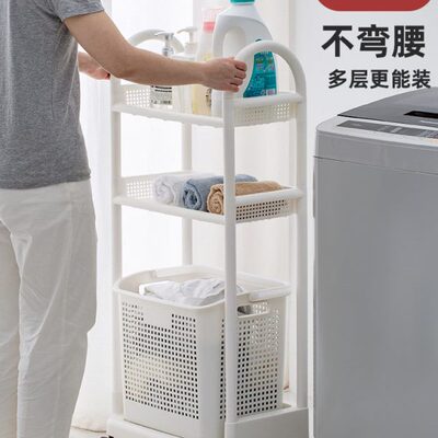 日本进口asvel脏衣篓家用卫生间浴室置物架污衣洗衣篮衣服收纳筐