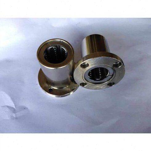 电镀钢保不生锈电镀耐高温直线法兰轴承LMF8GA 10 12 16 20 35 30