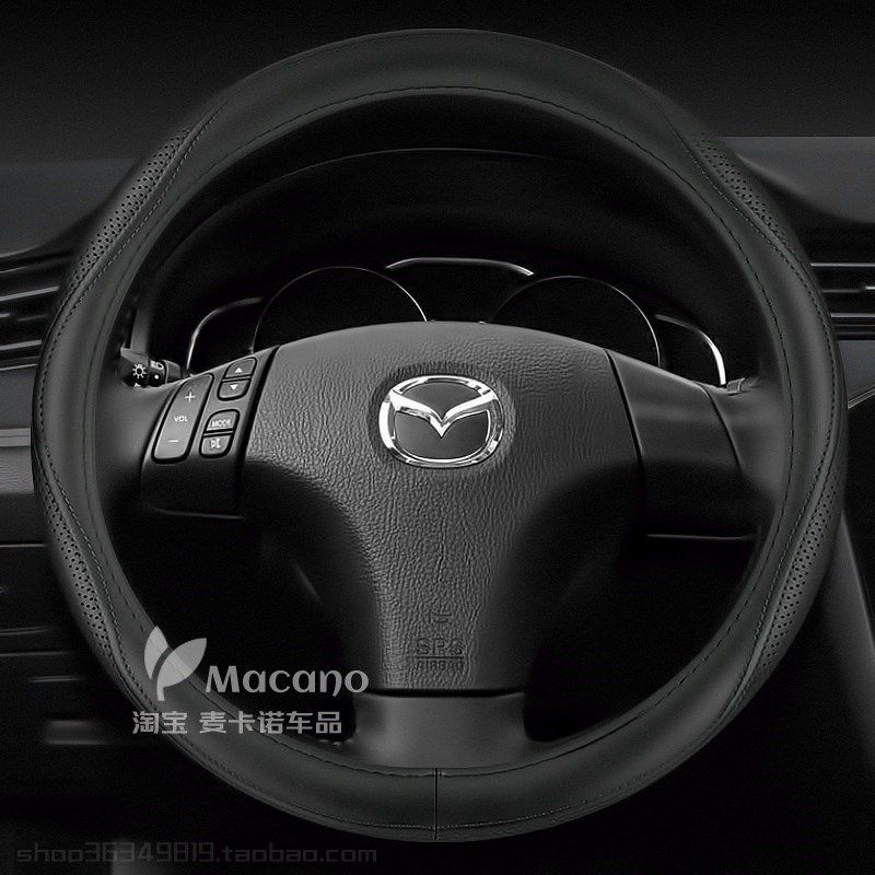 11 12 13 14 15款年老款马自达6真皮方向盘套马六06 0T7 V08 09 1