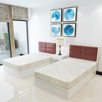 民宿公寓出租屋家具标间全套宾馆1.2米板式单双人主卧酒店床