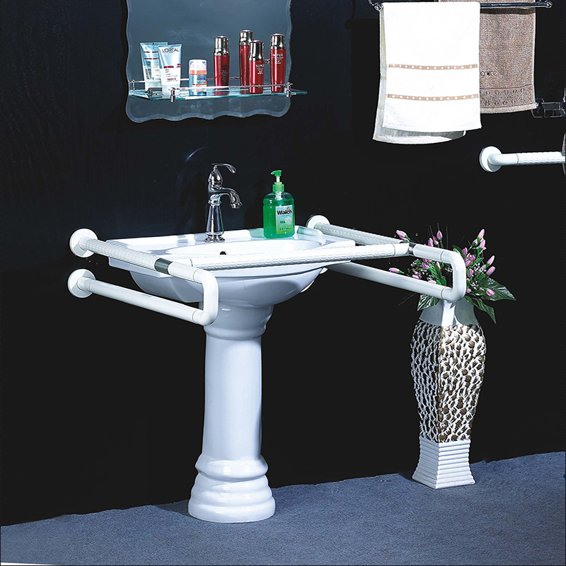 尼龙台面盆扶手无障碍安全残卫卫生间厕所洗脸盆老人残疾老人公厕