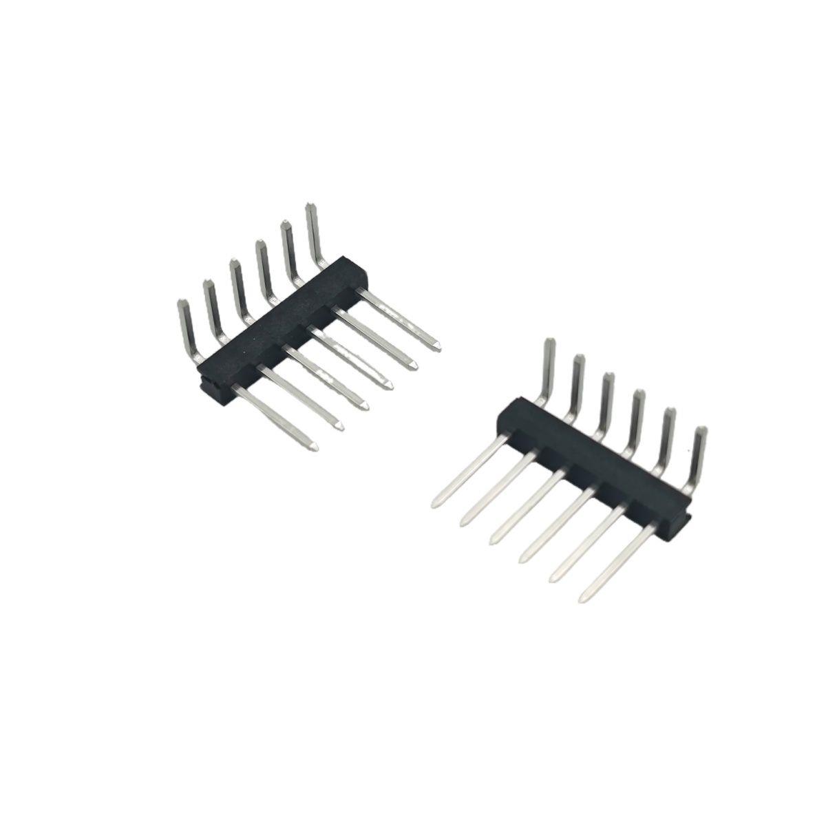 2.54双排mm单排弯针排母