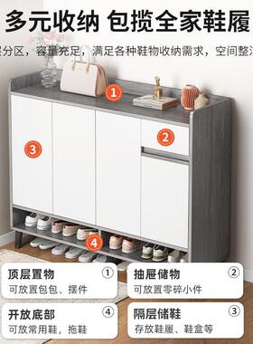 鞋柜家用门口入YIR门户玄关小户型2用0型22新爆款阳台收纳家经济