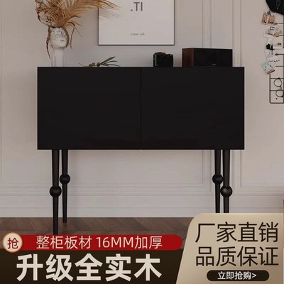 贝达款边柜过道柜走廊柜双开门储物柜收纳柜进门玄关柜-网红同款