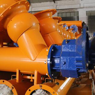 搅水泥旋输上送蛟龙料机管状螺旋输送机拌站165型219干粉螺煤灰蛟