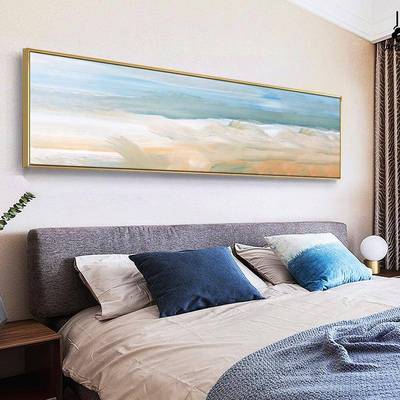 现欧代卧室YY-22042床壁头挂画北风客厅画抽象艺术酒民宿客房装饰