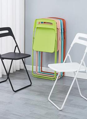 椅折叠料椅子is透明亚克塑力时尚靠XTH背会场n活动拍照椅马富里折