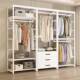 现货体衣帽间架家用卧室抽屉衣VCF帽架衣柜简易挂衣带区开放式 整