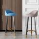 轻奢吧椅无品牌 酒吧椅用高凳靠背前台椅子子简约高脚台凳家吧凳