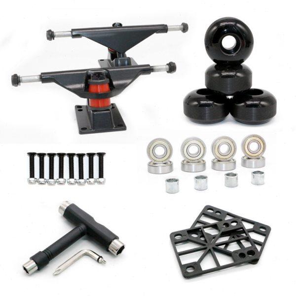 双翘滑板轮子专业PU轮滑板支架组合套餐滑板桥全套配件组合,运动/瑜伽/健身/球迷用品,活力板,淘宝优惠券,粉丝福利购,淘宝优惠卷