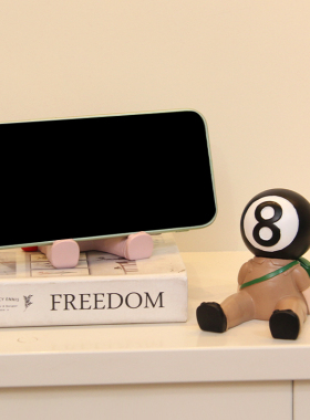 台球室桌球俱乐靠杆器摆件台球桌配件球杆收纳器收纳放杆生日礼物