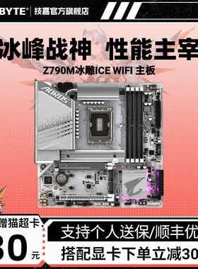 技嘉/GIGABYTE 冰雕Z790M AORUS ELITE AX ICE主板适配146/147KF