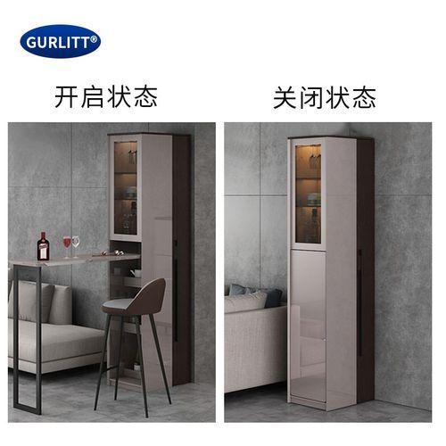 定制下翻式折叠桌隐藏吧台橱柜支撑架书柜酒柜玄关隐形连接件五金