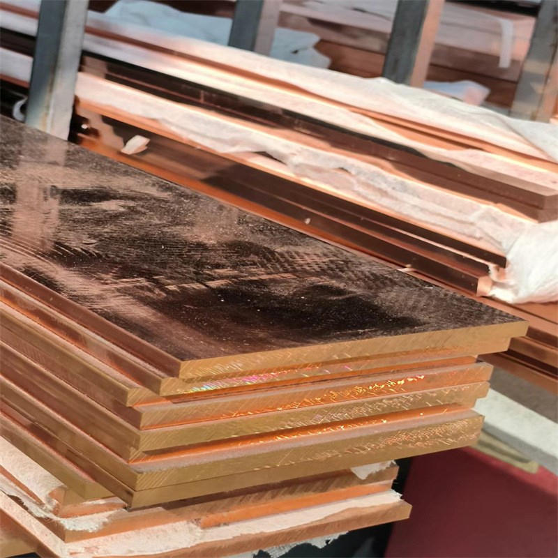 t1紫铜排接地铜排 t2 t3紫铜排镀锡母排水管 紫铜排条厂家