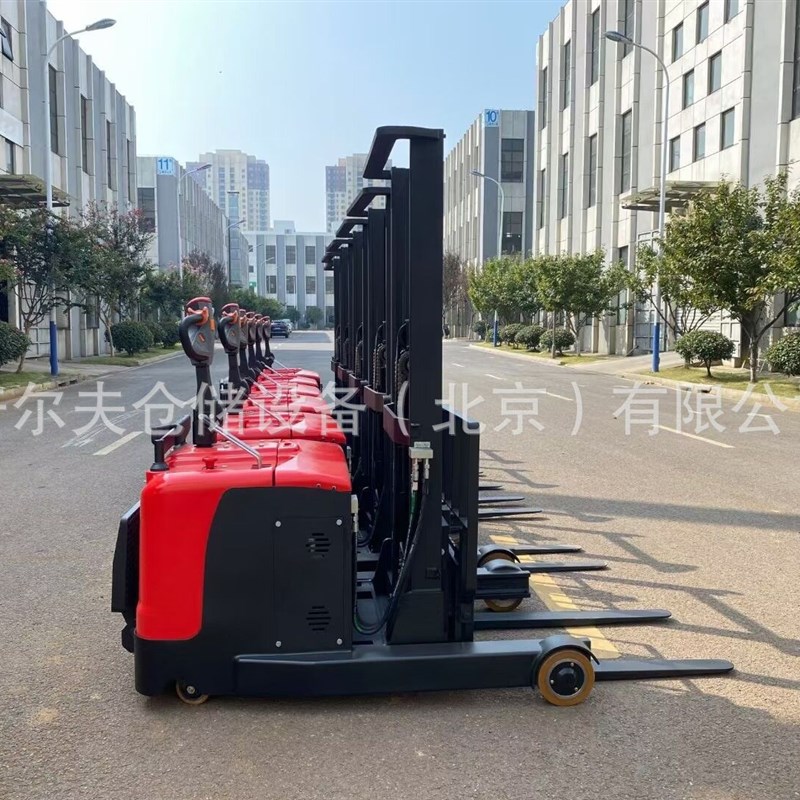 前移式电动叉车小型2吨全自动液压升高无腿堆高车1吨小型装卸铲车