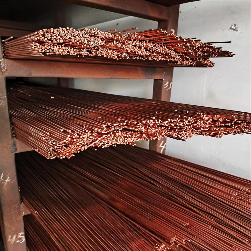 T2紫铜棒接地铜棒实心圆棒模具放电2/2.5/3/3.5/4/4.5/5/5.2- 120