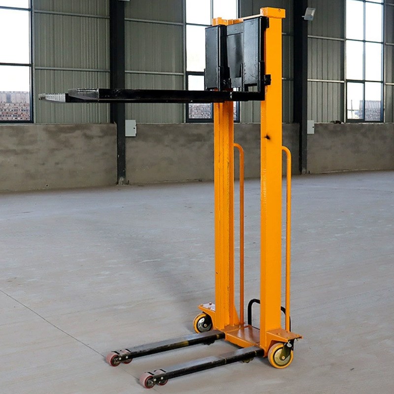 全电动随车叉车便携式升高车起升搬运堆高车自动装卸货小型可遥控