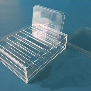 5孔培养皿架 10*10cm方形培养皿架100*100mm方形有机玻璃培养皿架