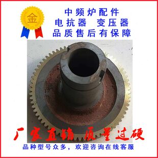 中频炉减速机铜轮齿轮RZS531铜齿轮蜗杆涡轮铁轴减速机齿轮RZS631