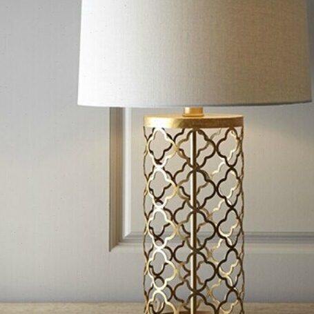 北欧美式奢华土豪金复古铁艺台灯笼子床头卧室客厅创意美式台灯