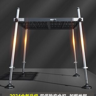 连球钓台2022新款超轻镂空新型钓鱼台2023铝合金钓鱼平台配件全套