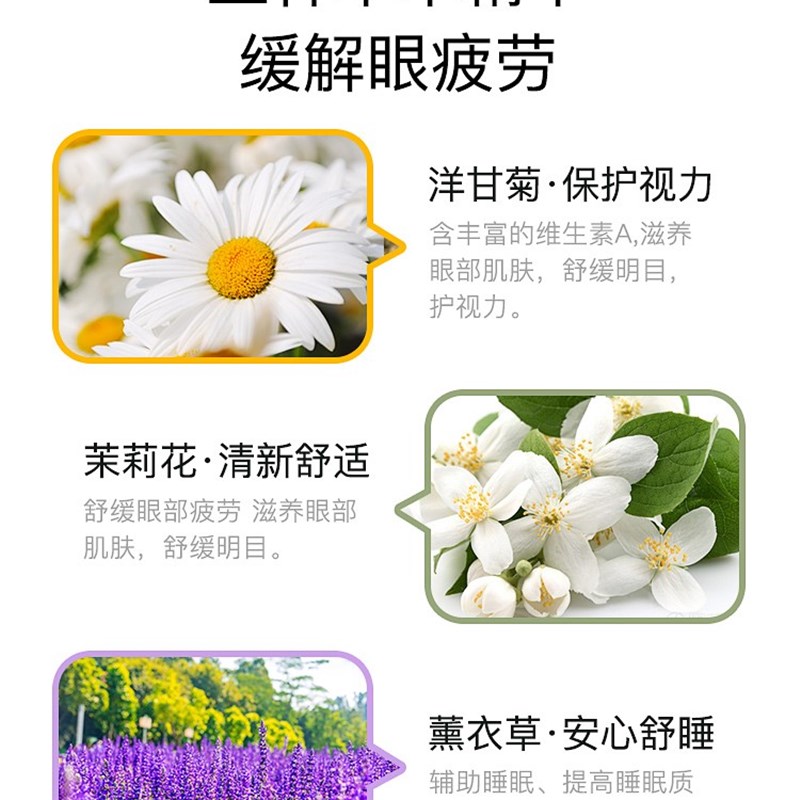 维康发热热敷透气缓解眼睛疲劳睡眠遮光男女士去黑眼圈蒸汽眼罩贴