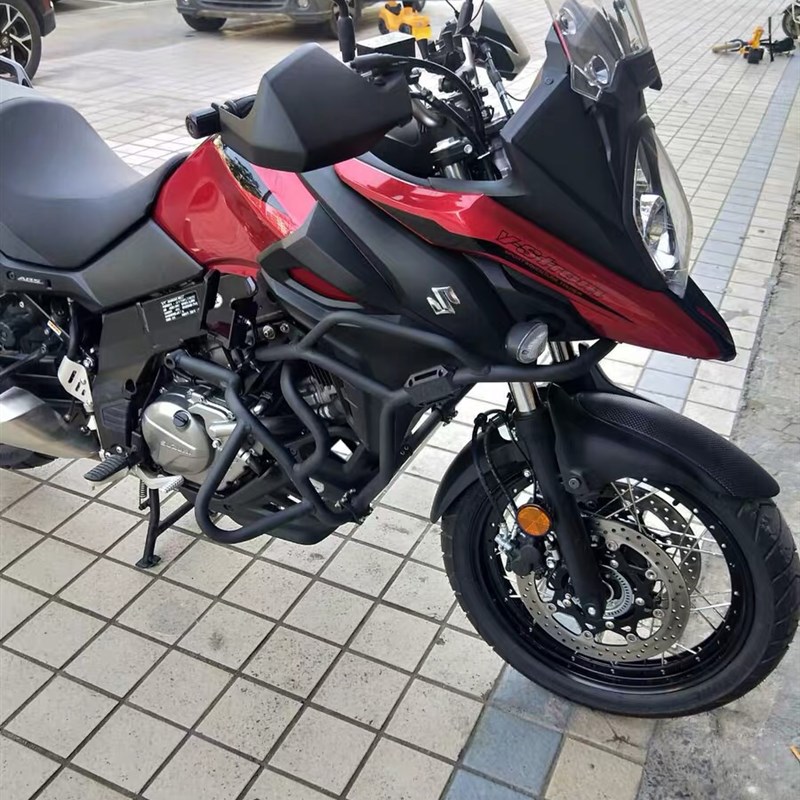 现货适用于铃木DL650改装保险杠 护杠DL650V-Strom650XT护杠