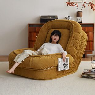 可折叠懒人沙发椅可躺可睡人类狗窝沙发床客厅阳台超大休闲榻榻米