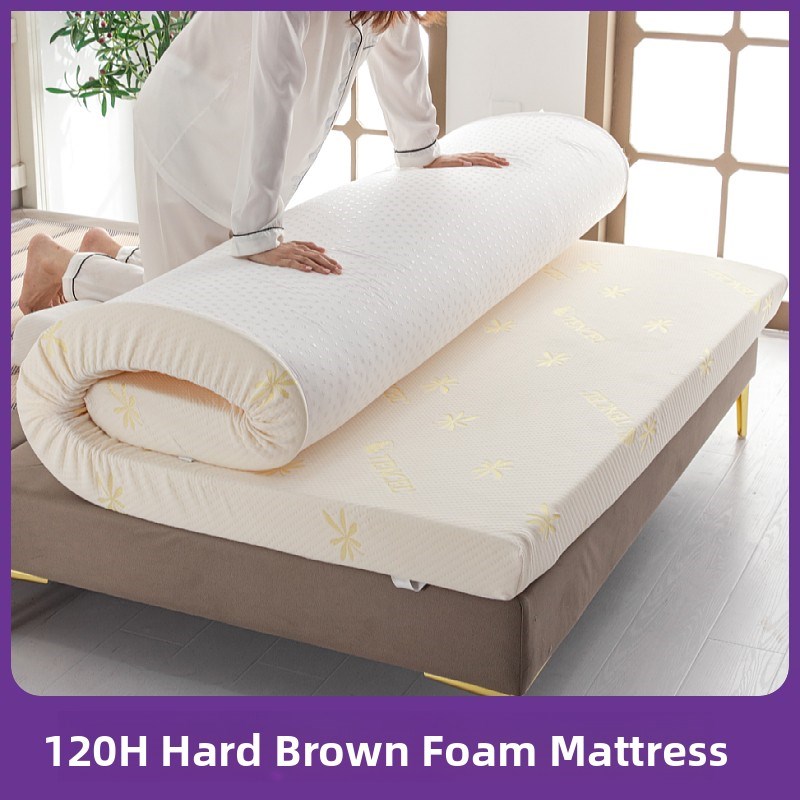 西吉硬化100D高密度海绵床垫家厚体加厚棉O软垫单双人学生宿舍