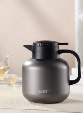 嘉特6562-180真空保温壶316L不锈钢咖啡壶焖茶壶家用会议办公室