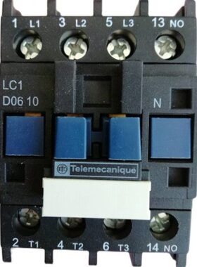 抱闸接触器 Telemecanique LC1-D0610 110V D06...N 4开 电梯封星