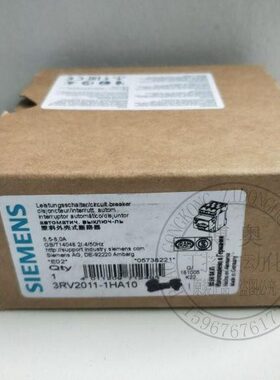 全新原装断路器3RV2011-1HA10 电流范围 5.5-8A 3RV20111HA10