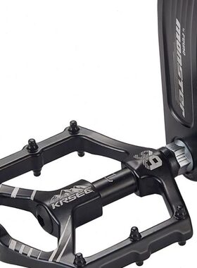 KRSEC自行车脚踏DU铝合金脚蹬公路山地小轮折叠车防滑脚踏板