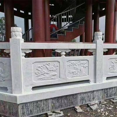现货河汉白玉石道栏杆园石林景区751建设石栏别墅庭院护用栏杆