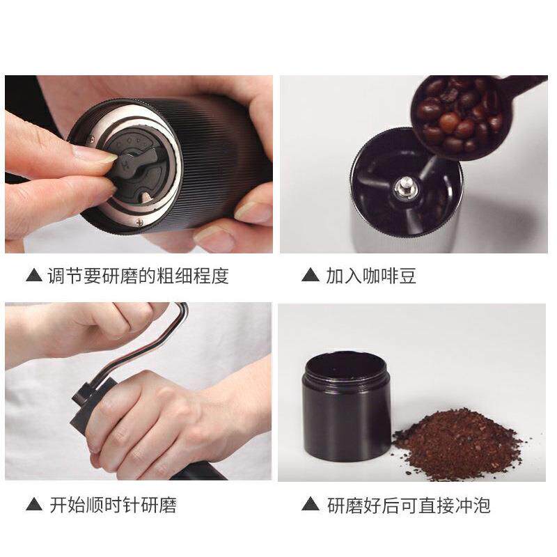 磨咖机手动手咖啡豆研磨机咖器具家啡用无品牌/小型便携手摇咖啡