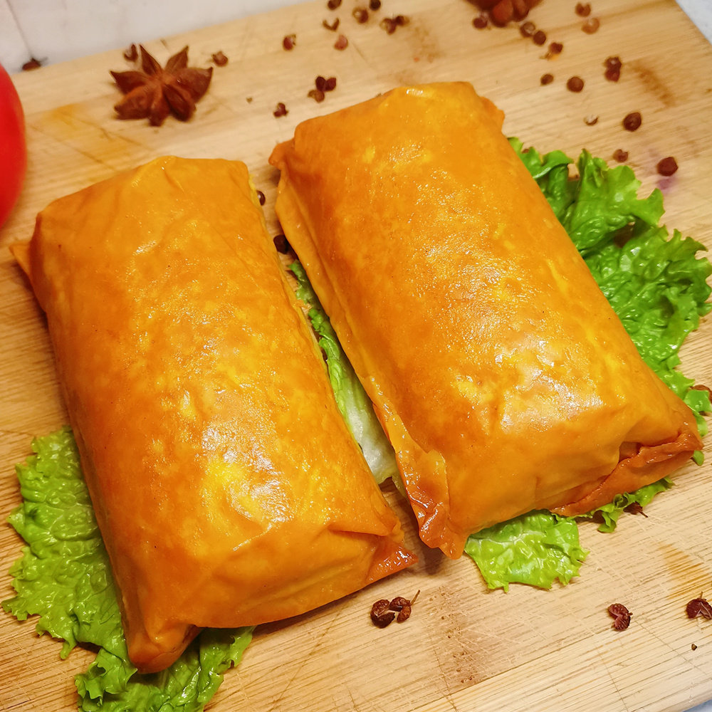 东北肉千子农村老式大席肠肉千子鸡蛋肠蛋卷熟食金丝蛋卷鸡丝肉卷