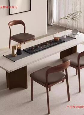 北软中古木餐椅黑胡桃色复古藤编椅餐厅靠66104欧背椅家用包实椅