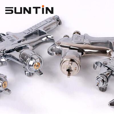 鑫田热销明治雾W-71喷枪汽车915胶家具油漆高化喷气动涂枪乳漆喷