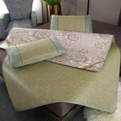 双面藤席可折叠凉生席夏天224新款 0冰丝人席TTT10030学竹席单席子