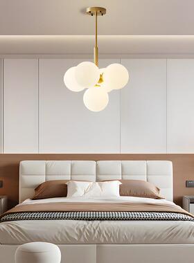 奶油风泡客厅吊卧灯法式简约泡灯主室灯tlof公寓小户88448型楼梯
