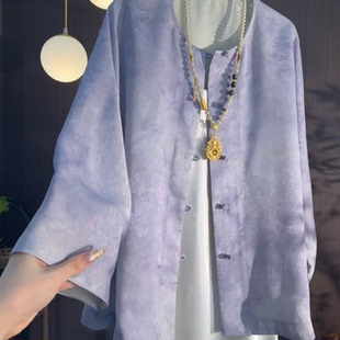 国风新款 芙姿FZ 新中式 2025B0086 祎祎 外套 2025重磅夏季