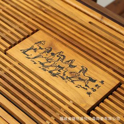 宜紫砂茶具兴套装特价实夫木茶套盘马到功68172成整功茶具茶壶超