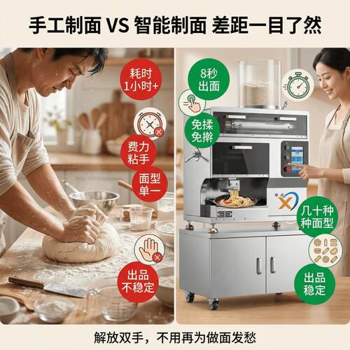 智能面条机商用全自动多