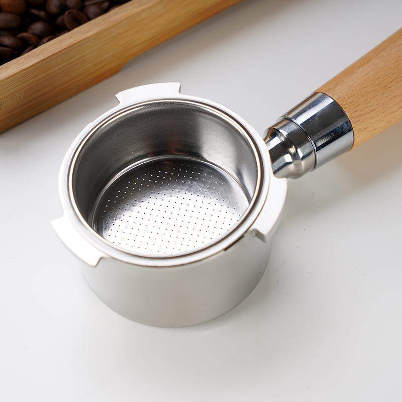 德龙三耳咖啡机柄51手mm44597半自动咖啡有底单双嘴咖机接啡手柄