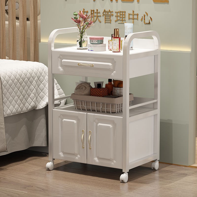 美容推车美容院专用小推车可移动置物架美甲专用火罐工具车收纳架