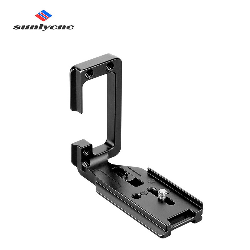 适用佳能R6 Mark2相机快装板R5/R6微单L型竖拍板底座云台兔笼配件