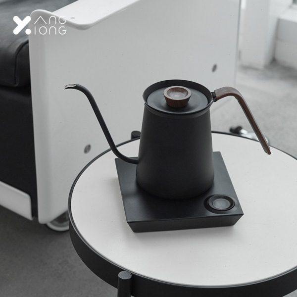 熊与杨皮影壶手冲温控壶细口壶智能电热水壶不锈钢家用长嘴咖啡壶,餐饮具,手冲壶,淘宝优惠券,粉丝福利购,淘宝优惠卷