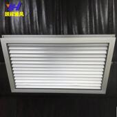 铝合金固定风百墙叶侧面排风口381面风口通口暖排气罩单层格栅制