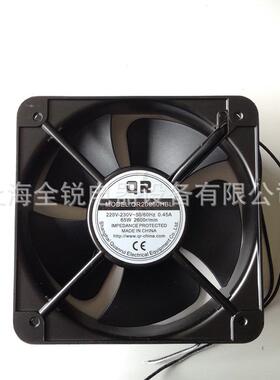 全锐电0器机QR2258HB业L工轴流风扇QR22580H箱机柜散热风扇散热风