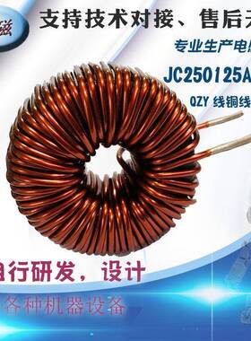 大功率铁硅磁电感2PBD50125A-2M环H电环形铝滤波插件感